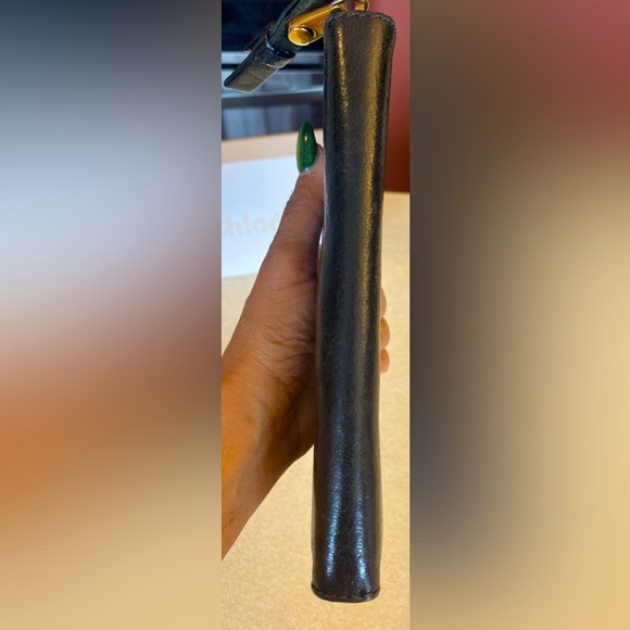 CHLOE Black Leather Zip Around Wallet w/Authentication Card/Box/Dust Bag, EUC - Picture 9 of 9